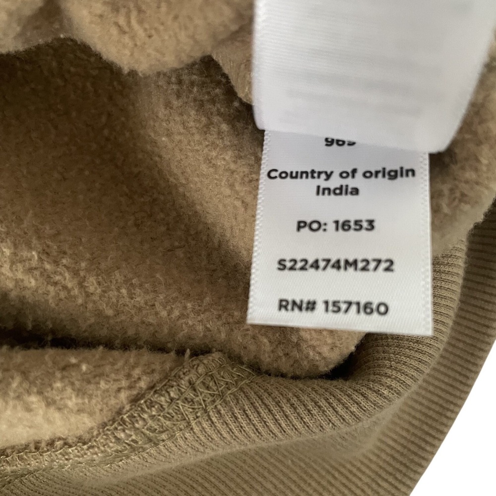 Cotopaxi Men's Do Good Organic Pullover‎ Hoodie Desert Tan | Size Small - Picture 5 of 10